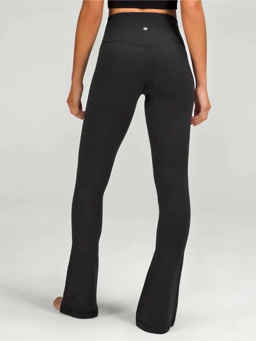 Lululemon Align High-Rise Mini Ribbed Flare Pant 32" Women’s Size 4 Black